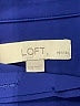 Ann Taylor LOFT 100% Polyester Color Block Blue Long Sleeve Blouse Size XXS - photo 7