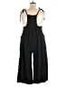 Free People Solid Black Jumpsuit Size XXL - photo 2