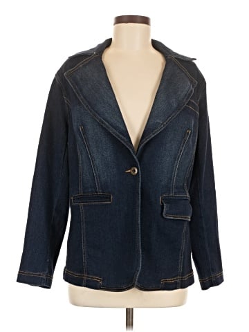 DG^2 by Diane Gilman Denim Jacket (view 1)