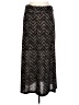 Robert Louis Chevron-herringbone Black Casual Skirt Size L - photo 1