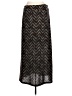 Robert Louis Chevron-herringbone Black Casual Skirt Size L - photo 2