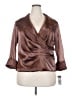 Cachet Brown 3/4 Sleeve Blouse Size 22 - photo 1