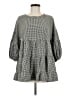 Easel Gray 3/4 Sleeve Blouse Size M - photo 1