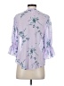 Cinq à Sept 100% Polyester Purple 3/4 Sleeve Blouse Size XS - photo 2