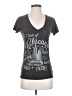 Pima Apparel Tweed Gray Short Sleeve T-Shirt Size S - photo 1