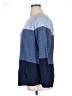 Karen Scott 100% Cotton Color Block Blue Pullover Sweater Size XL - photo 5
