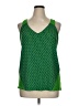 Worthington Green Sleeveless Blouse Size XL - photo 1