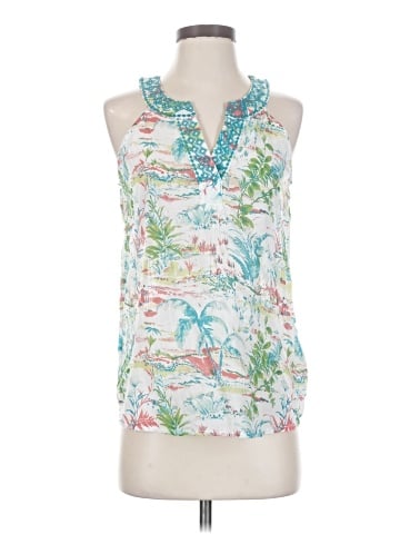 Sigrid Olsen Sleeveless Blouse (view 1)