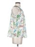 Sigrid Olsen 100% Cotton Tropical White Sleeveless Blouse Size S - photo 4