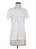 Chaser Polka Dots White Short Sleeve T-Shirt Size S - photo 1