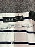 Mikarose Stripes White Casual Skirt Size M - photo 4