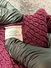 NY Collection 100% Acrylic Burgundy Pullover Sweater Size L - photo 8