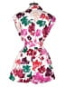 MILLY Cabana Pink Romper Size S - photo 2