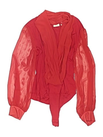 Eva Mendes by New York & Company Long Sleeve Blouse (view 1)