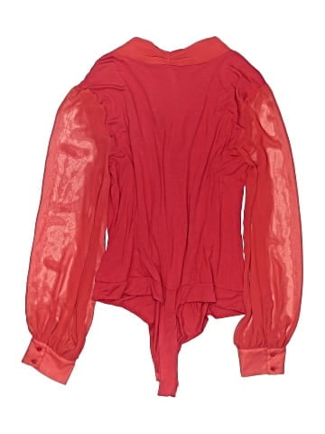 Eva Mendes by New York & Company Long Sleeve Blouse (view 2)