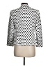 Jones Studio 100% Polyester Polka Dots White Blazer Size 6 - photo 2