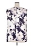 Worthington 100% Polyester Purple Sleeveless Blouse Size 3X - photo 2