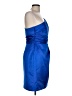 David's Bridal 100% Polyester Blue Cocktail Dress Size 12 - photo 4