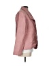Chico's 100% Silk Metallic Pink Jacket Size Lg (2) - photo 4