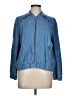 Camaieu 100% Lyocell Blue Jacket Size L - photo 1