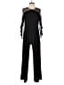R&M Richards Solid Black Jumpsuit Size 8 - photo 1