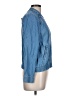 Camaieu 100% Lyocell Blue Jacket Size L - photo 4