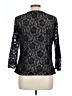 Coldwater Creek 100% Polyester Black 3/4 Sleeve Blouse Size L - photo 2