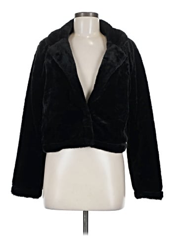Camellia Faux Fur Jacket (view 1)