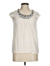 Assorted Brands 100% Polyester Ivory Sleeveless T-Shirt Size M - photo 1