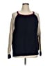 JCPenney Color Block Blue Pullover Sweater Size 1X - photo 1