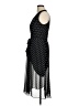 Anne Klein 100% Polyester Polka Dots Black Cocktail Dress Size 6 - photo 5