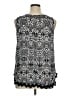 C established 1946 100% Polyester Black Sleeveless Blouse Size XL - photo 2