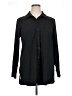 Lyssé Black Long Sleeve Button-Down Shirt Size XL - photo 1