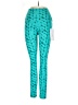 TAVI Print Teal Active Pants Size XS - photo 1