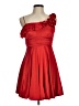 La Scala 100% Polyester Red Cocktail Dress Size M - photo 1