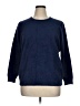 Evolution by Cyrus Blue Pullover Sweater Size 1X - photo 1