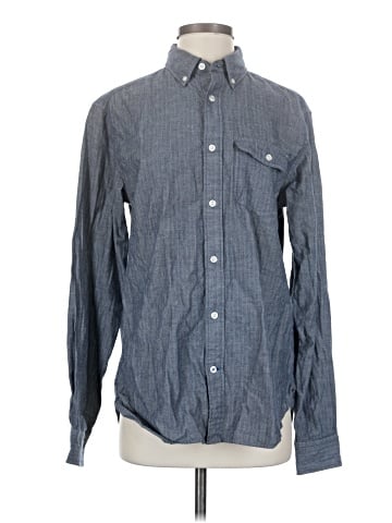 Gap Long Sleeve Button-Down Shirt (view 1)