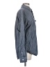 Gap Chevron-herringbone Blue Long Sleeve Button-Down Shirt Size S - photo 4