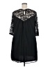 AUW 100% Polyester Black Casual Dress Size 2X - photo 2