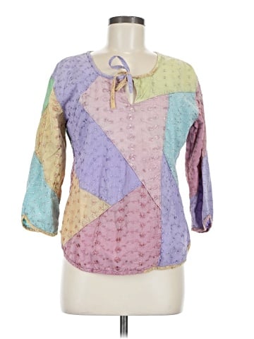 Sacred Threads 3/4 Sleeve Blouse (view 1)