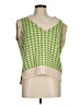 Assorted Brands 100% Polyester Houndstooth Green Sweater Vest Size M - photo 1