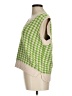 Assorted Brands 100% Polyester Houndstooth Green Sweater Vest Size M - photo 5
