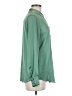 Chico's Solid Green Long Sleeve Blouse Size Med (1) - photo 4