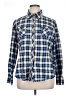 Georg Roth Plaid Blue Long Sleeve Button-Down Shirt Size XL - photo 1