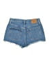 Levi's 100% Cotton Blue Denim Shorts Size 31 waist - photo 2