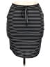 Shein Curve Stripes Black Casual Skirt Size 1X - photo 1