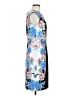 Madison Leigh Graphic Blue Cocktail Dress Size 6 - photo 4