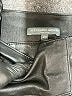 Alexander McQueen 100% Leather Black Jeans Size EU 40 / US 10 - photo 7