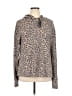 Above and Beyond Animal Print Tan Pullover Sweater Size 2X - photo 1