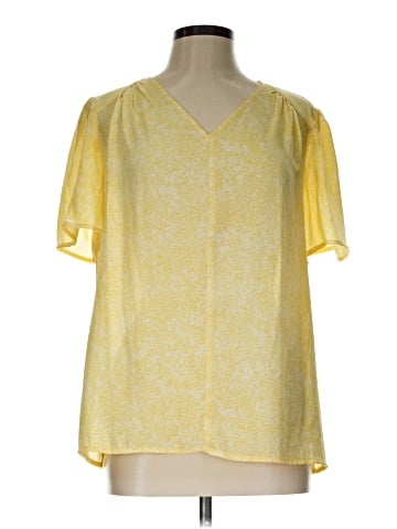 Liz Claiborne Short Sleeve Blouse (view 1)